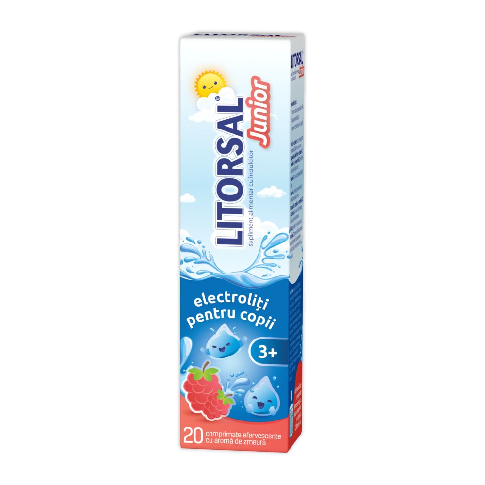 Litorsal® Junior, electroliți pentru copii de peste 3 ani