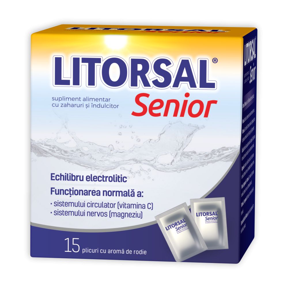 Litorsal® Senior, 15 plicuri